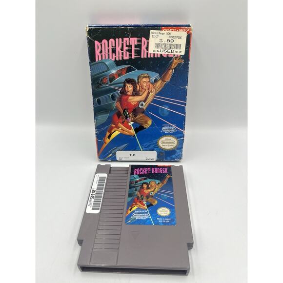 Rocket Ranger Nintendo NES ~ In Original Box! ~ Works Great! ~ Fast Shipping! - Picture 1 of 13